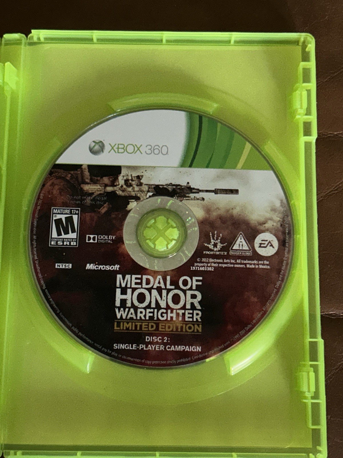Medal of Honor: Warfighter Limited Edition Xbox 360 CIB W/Manual & 2 MINT DISCS