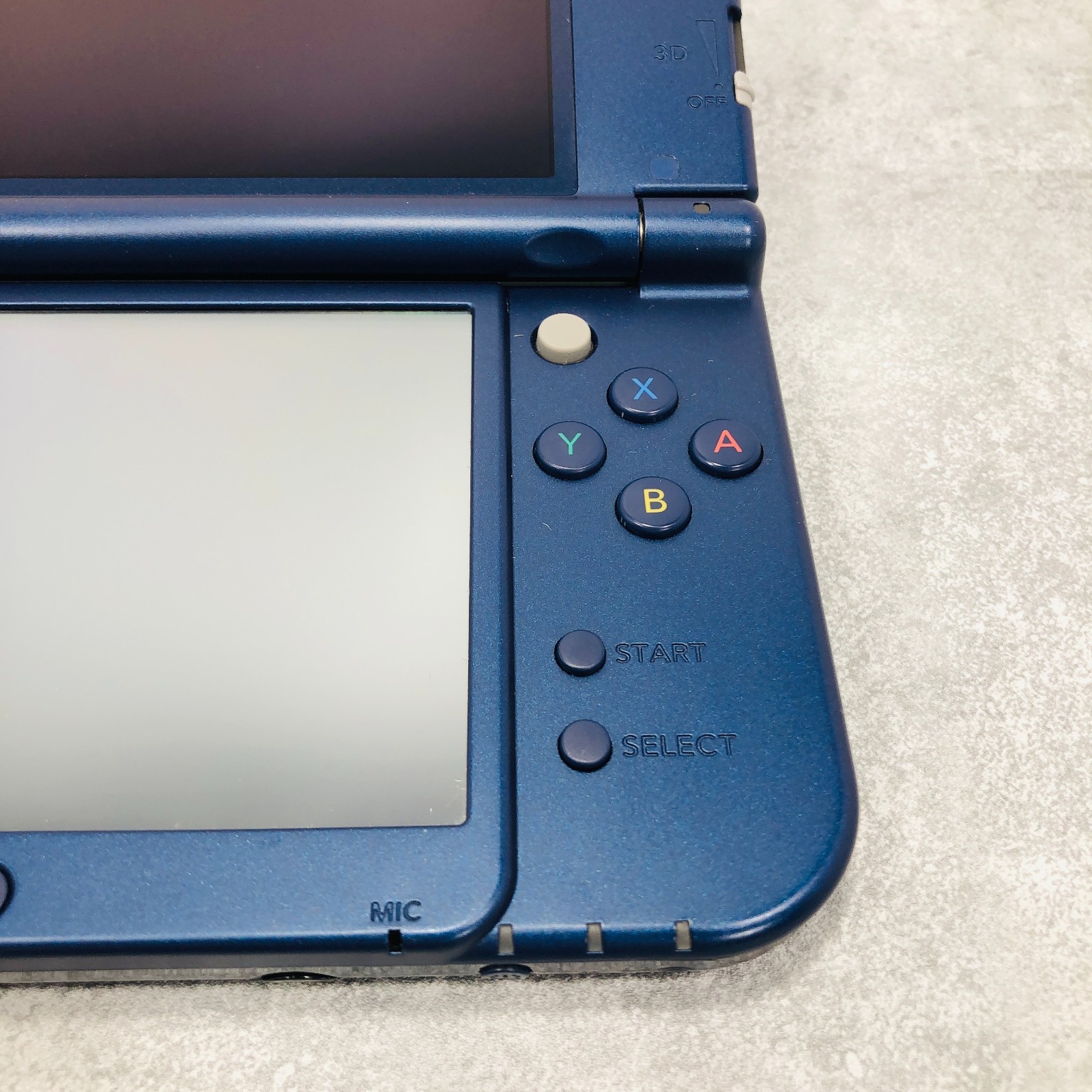 [Top IPS / EX+3] New Nintendo 3DS LL XL Metallic Blue console NTSC-J with BOX