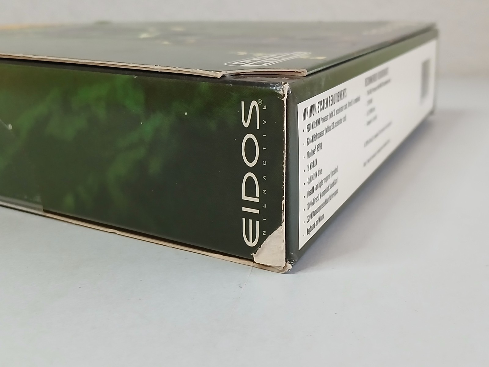 EIDOS Legacy of Kain Soul Reaver 1999 PC Game CD-ROM Trapezoid Big Box Complete