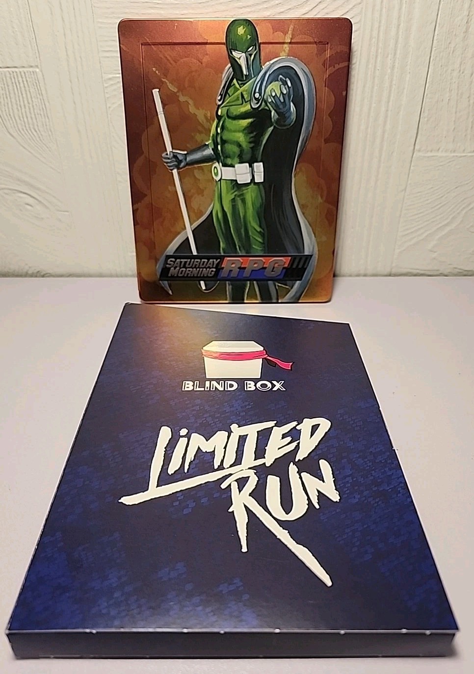 Saturday Morning RPG Steelbook PS4 Playstation 4 Limited Run Blind Box NO GAME