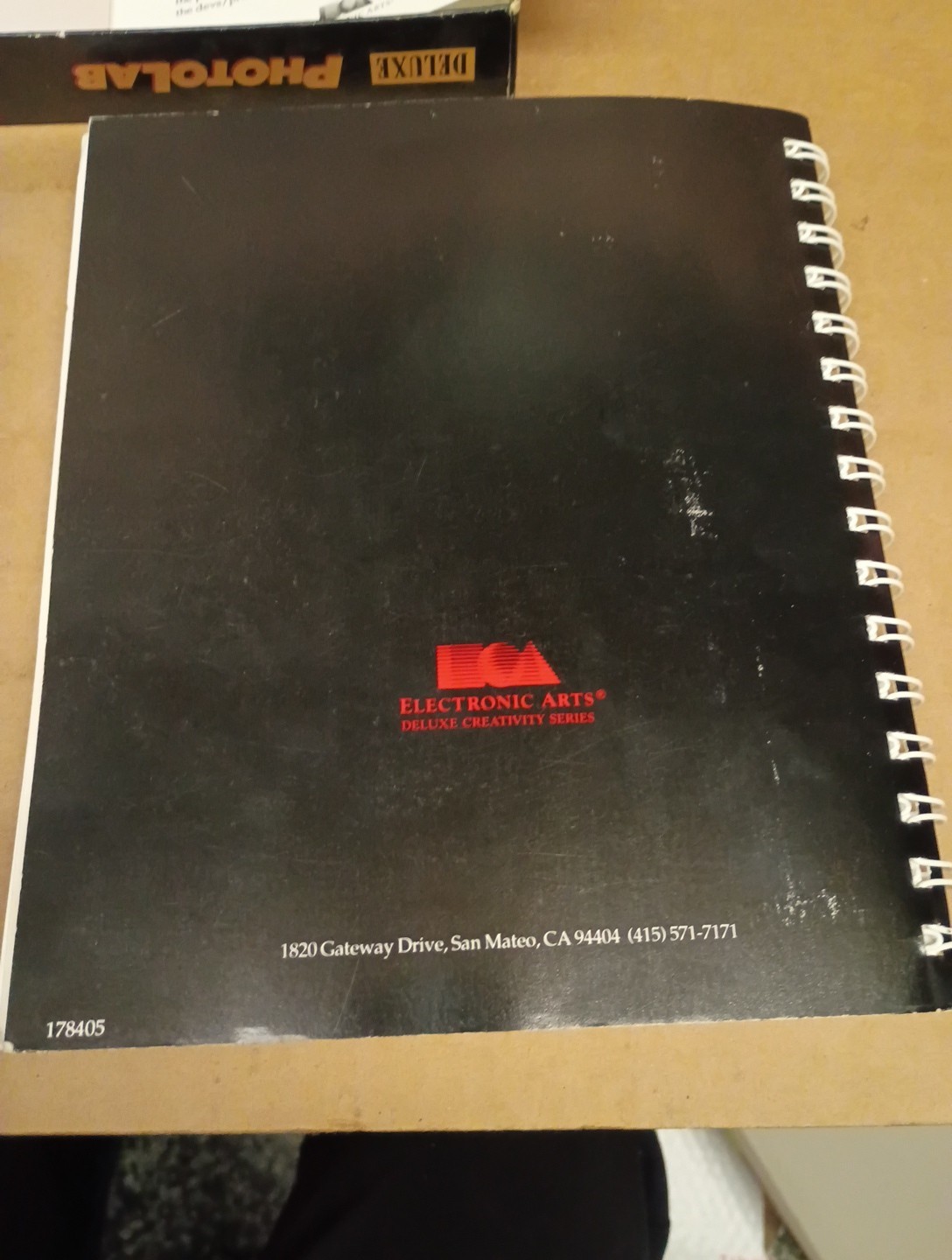 Deluxe PhotoLab Amiga 500 1000 & 2000 Art Software EA Electronic Arts