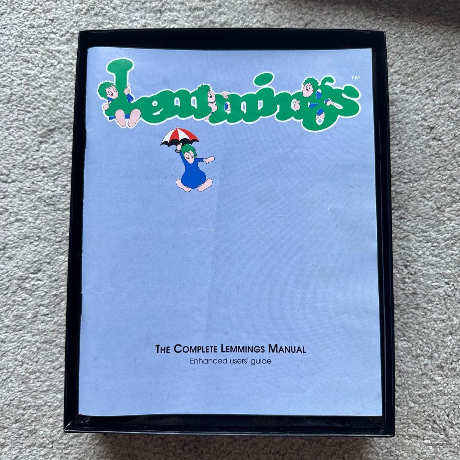 UNTESTED Vintage Rare 1992 Psygnosis Lemmings Mac Macintosh Game
