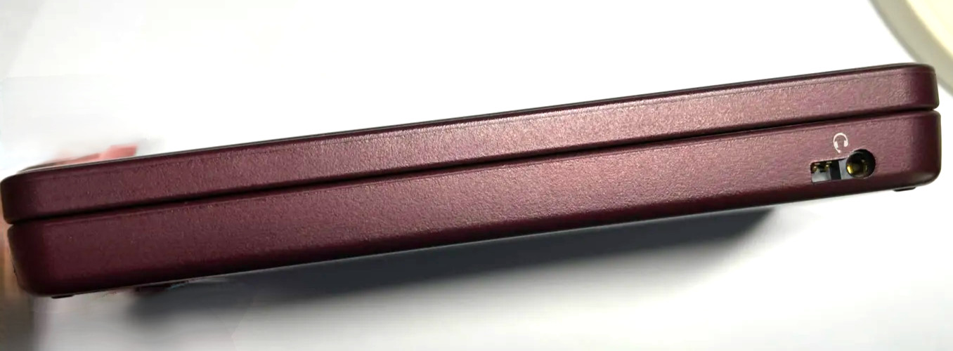 Nintendo DSi XL Burgundy Console Bundle USA Tested – 32GB SD Case OEM Charger