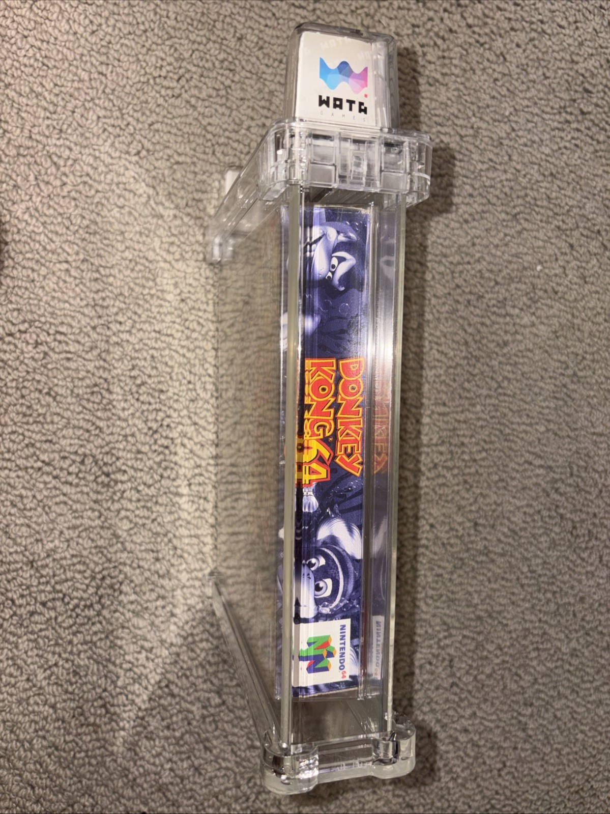 Donkey Kong 64 Collector’s Edition -Nintendo 64 WATA 7.0 – Graded CIB Video Game