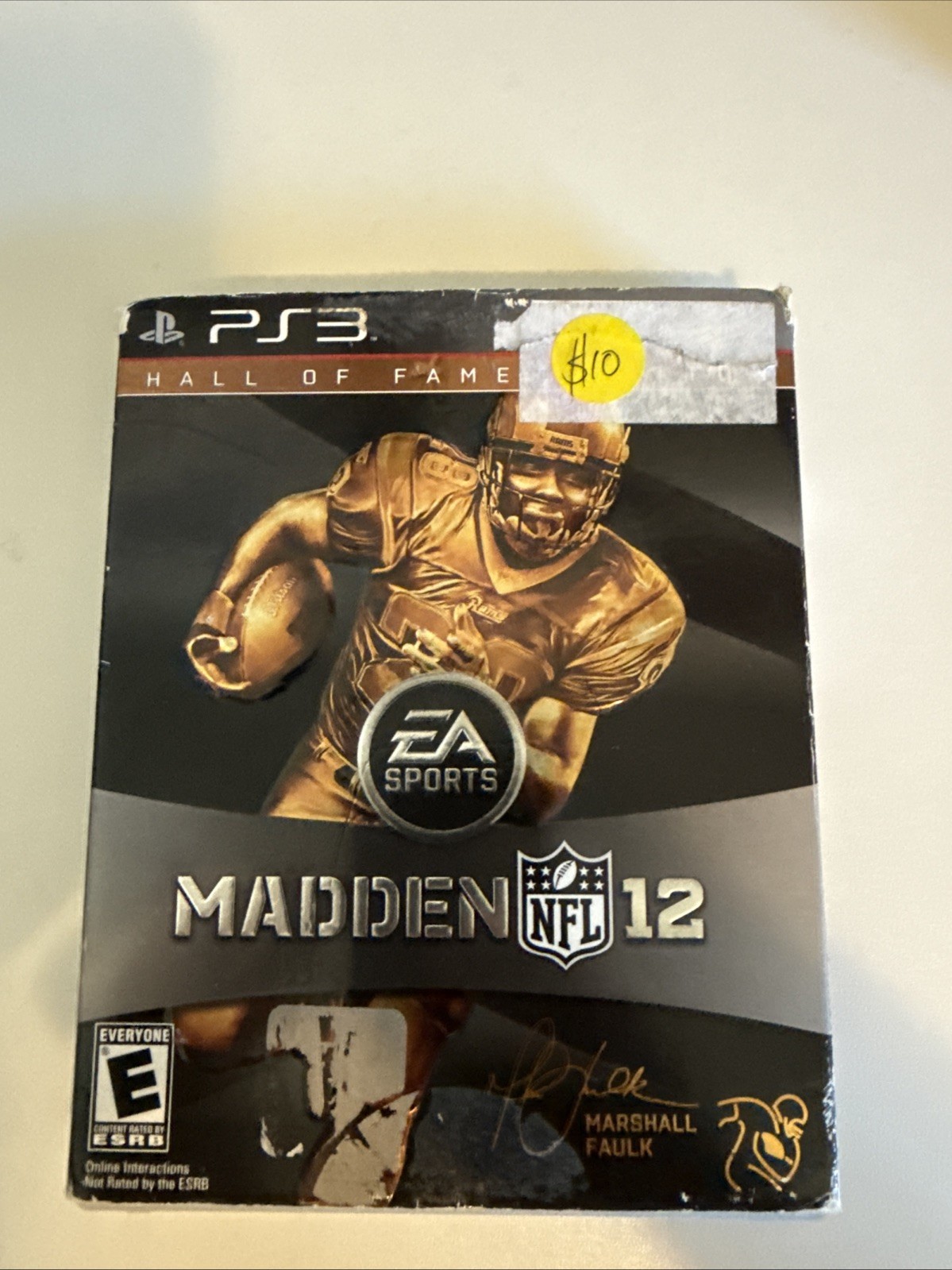 Madden NFL 12 — Hall of Fame Edition (Sony PlayStation 3, 2011)