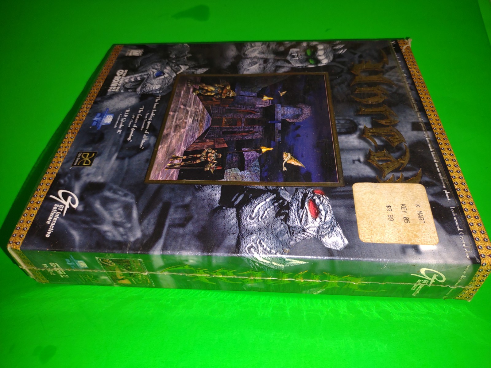 Big Box Unreal Tournament PC CD ROM Game by GT Interactive Non-Shadow Box