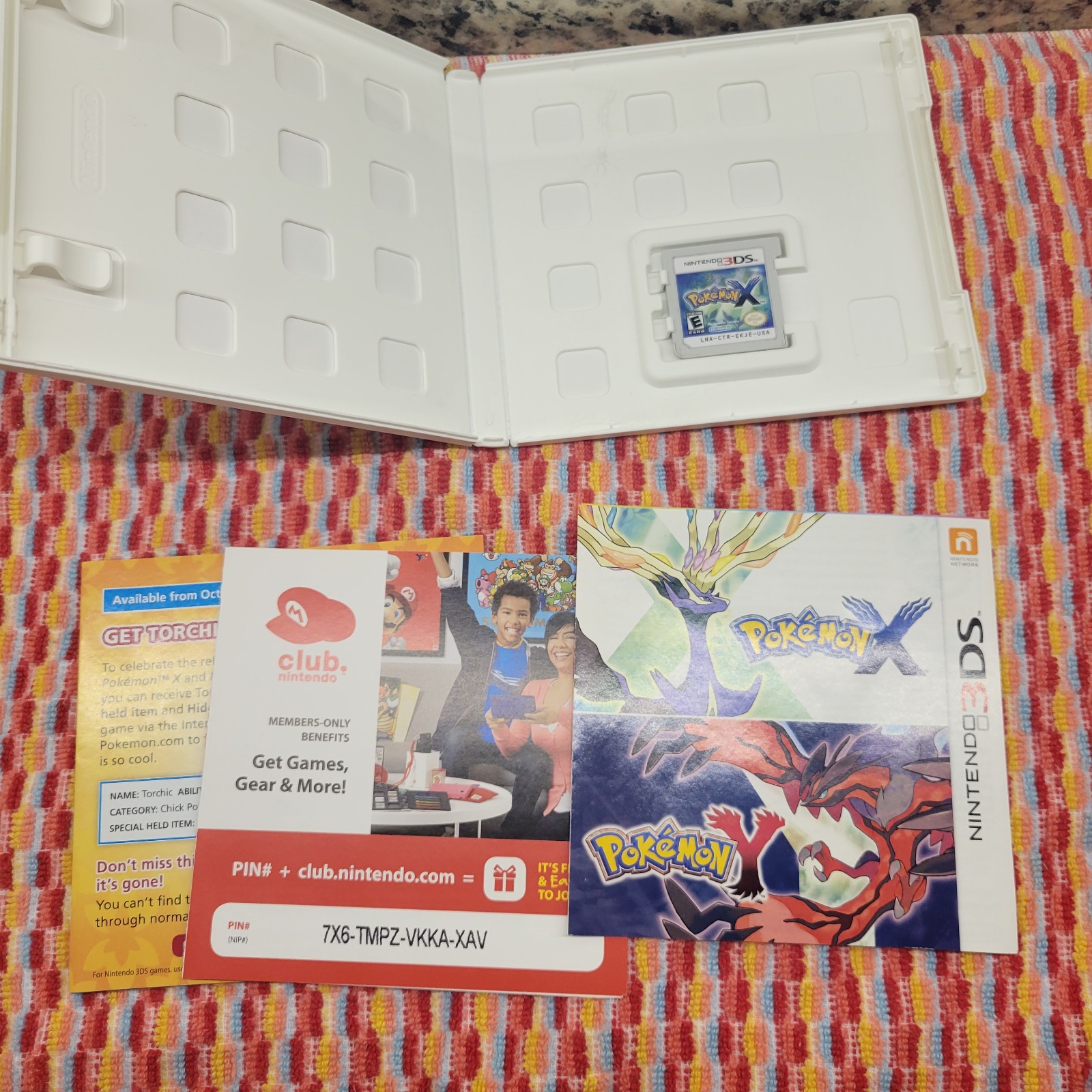 Pokémon X 3DS (Nintendo 3DS, 2013): CIB Complete in Box!