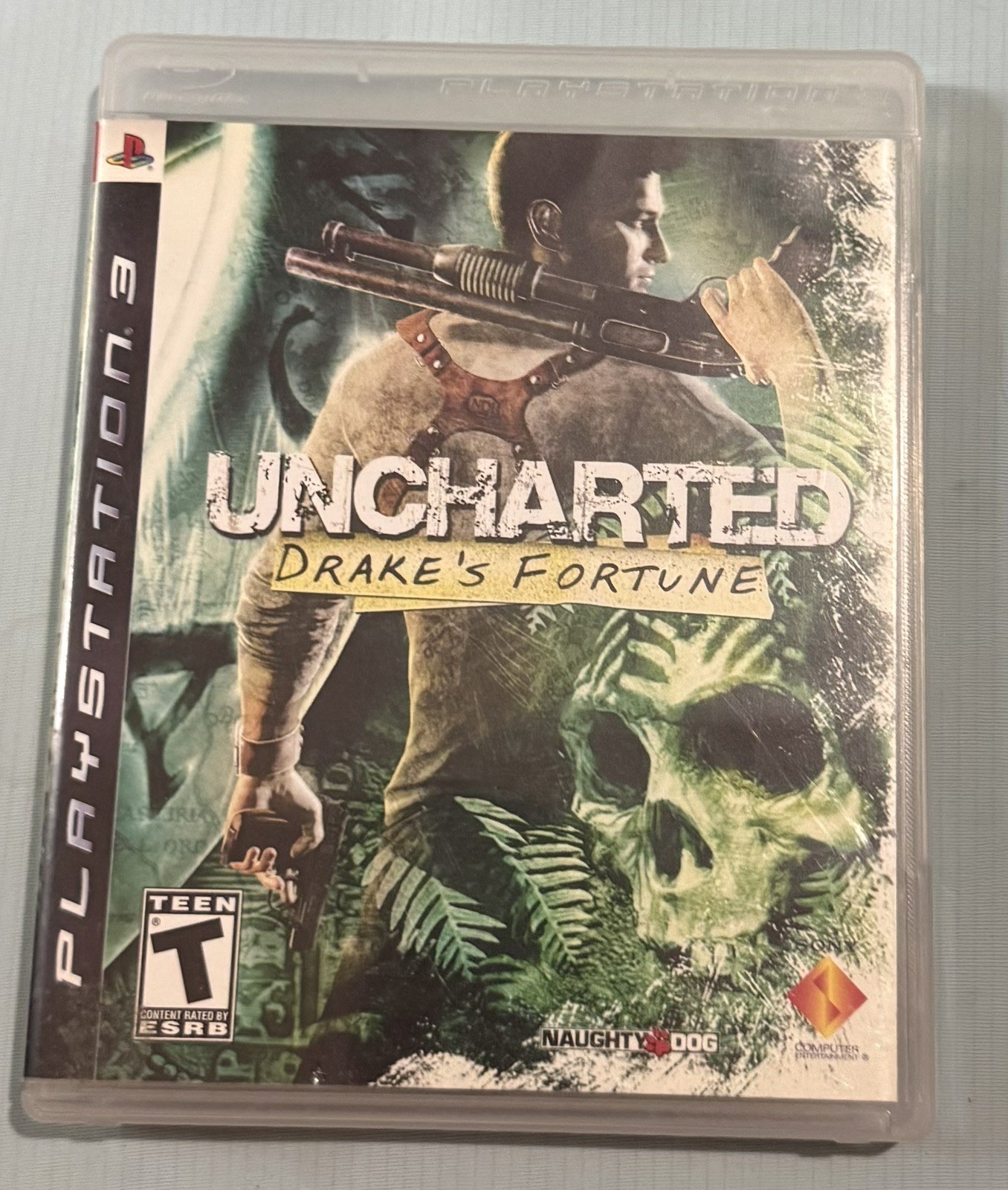 Uncharted: Drake’s Fortune (Sony PlayStation 3, 2007) No Manual