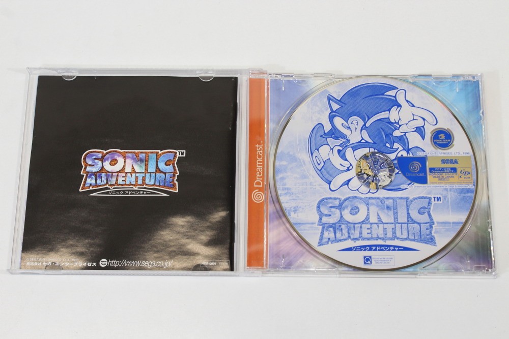 Sonic Adventure CIB Spine Reg Card SEGA Dreamcast DC JP Japan Import US Seller