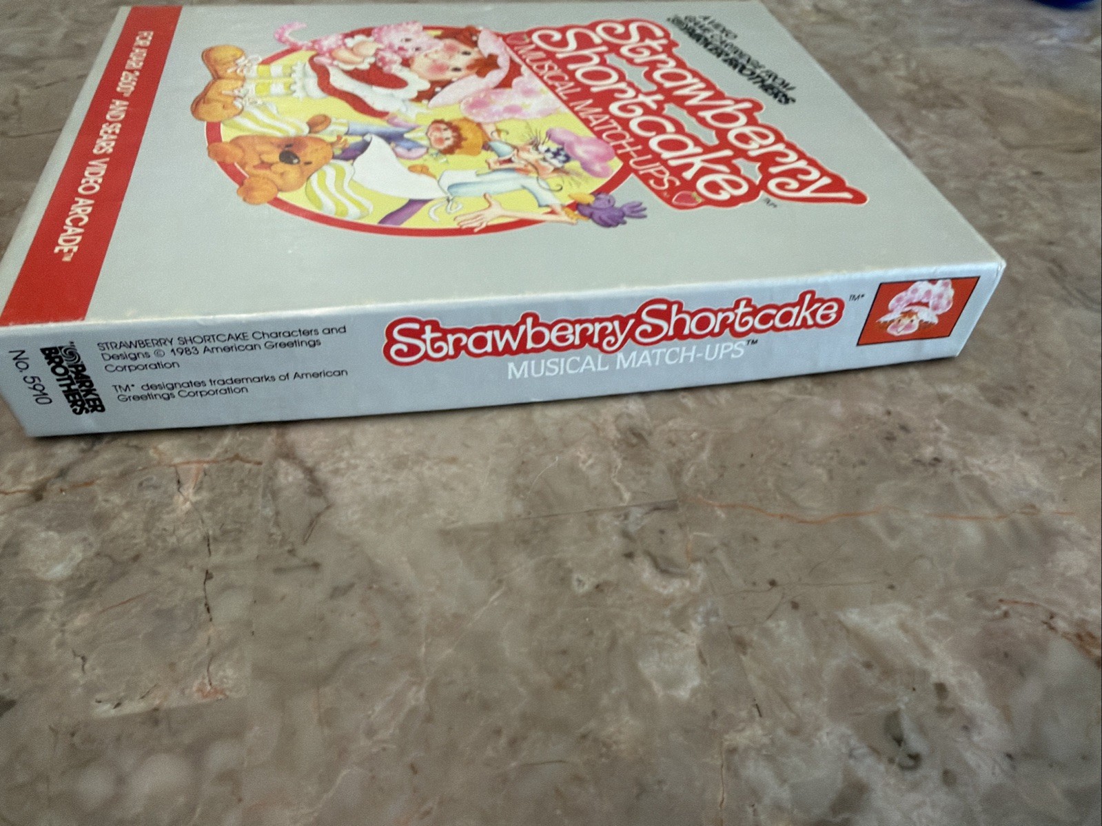 COMPLETE – Strawberry Shortcake: Musical Match-Up (Atari 2600 1983) CIB – TESTED