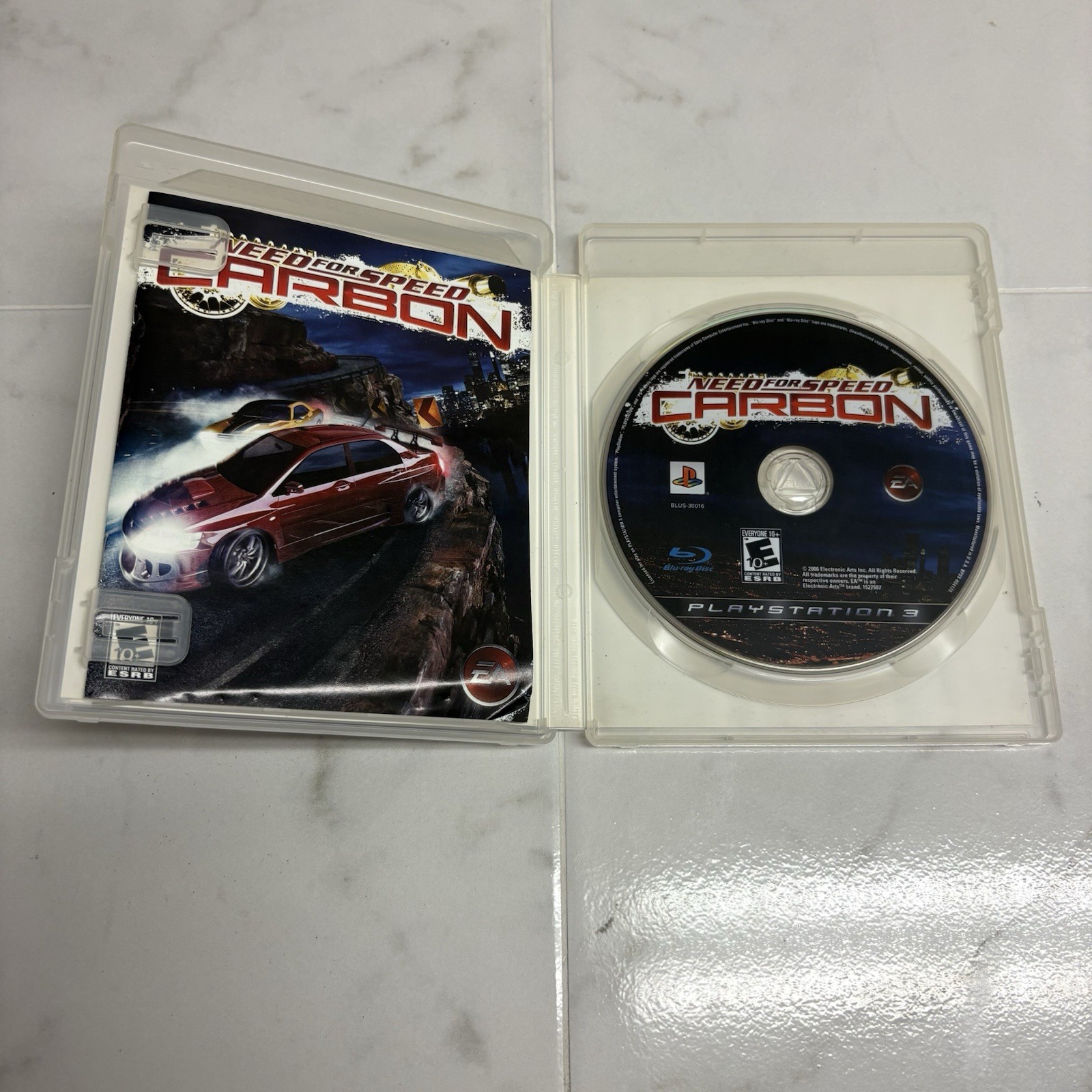 Need for Speed Carbon Sony PlayStation 3 PS3 Complete CIB Tested