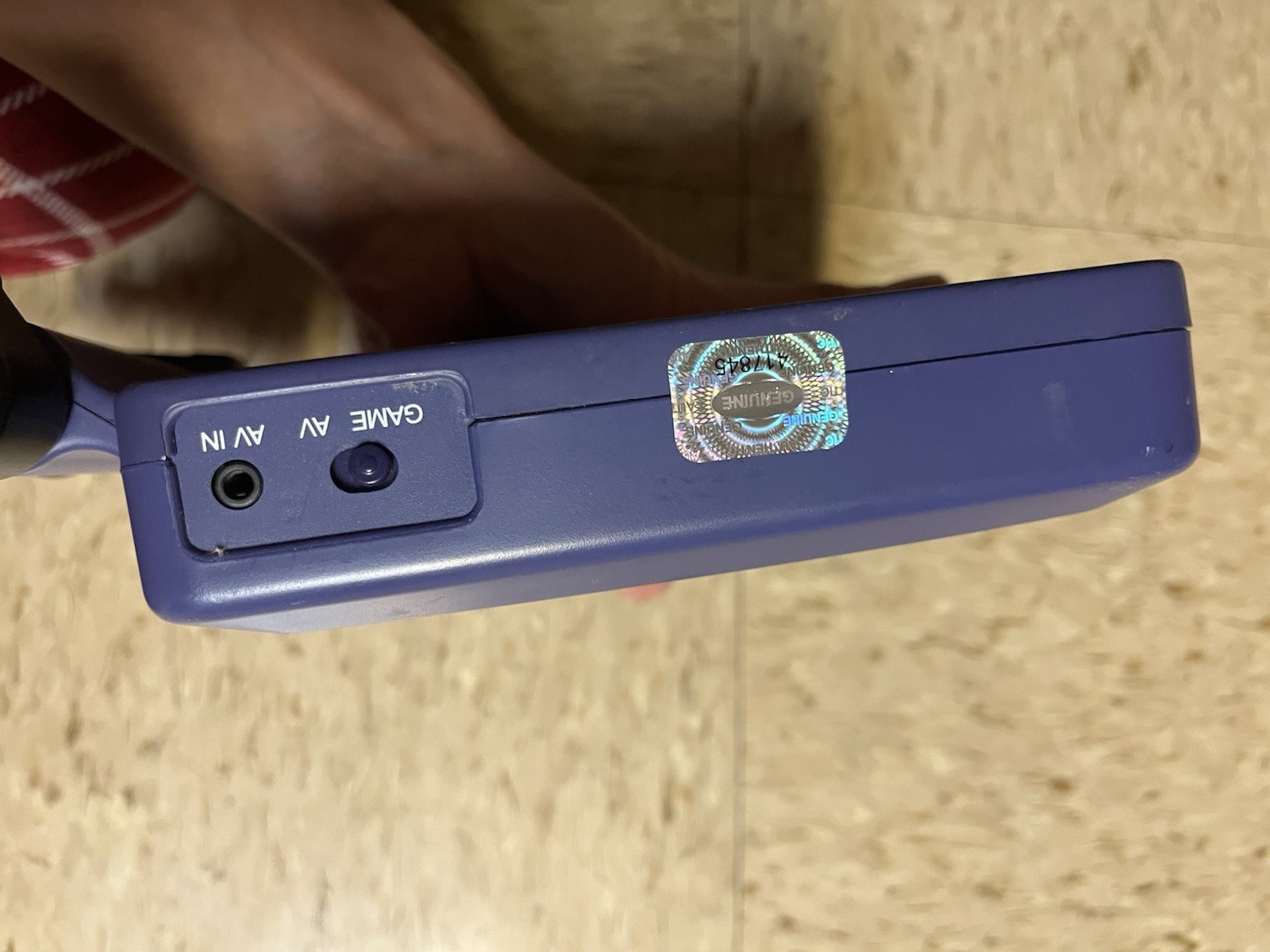 Intec Indigo Portable 5” LCD Screen For Nintendo GameCube Tested Missing Dongle