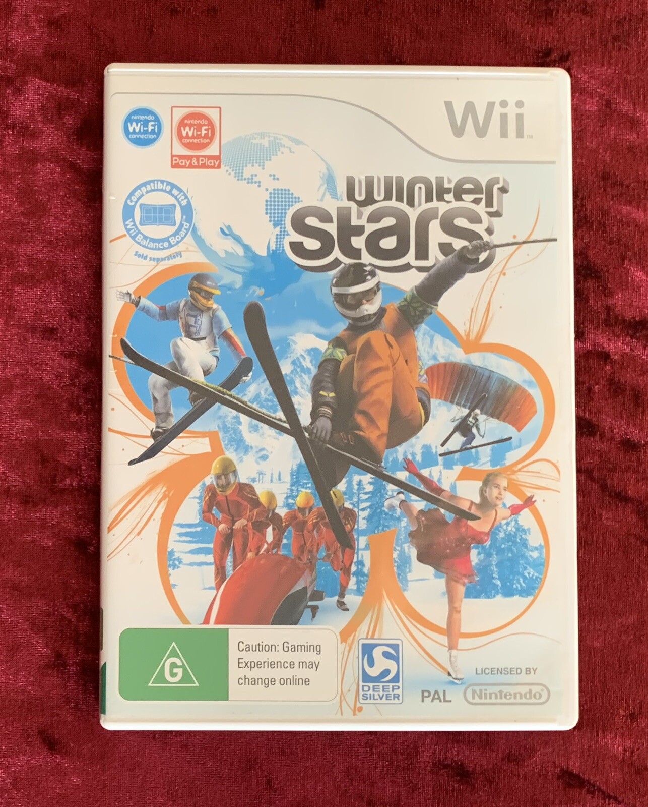 Winter Stars Game For Nintendo Wii With Manual AUS PAL