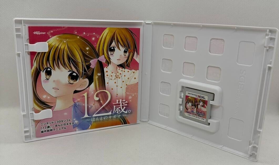 Age 12 Years Old Melting Puzzle & True Feelings & Love Diary set Nintendo 3DS