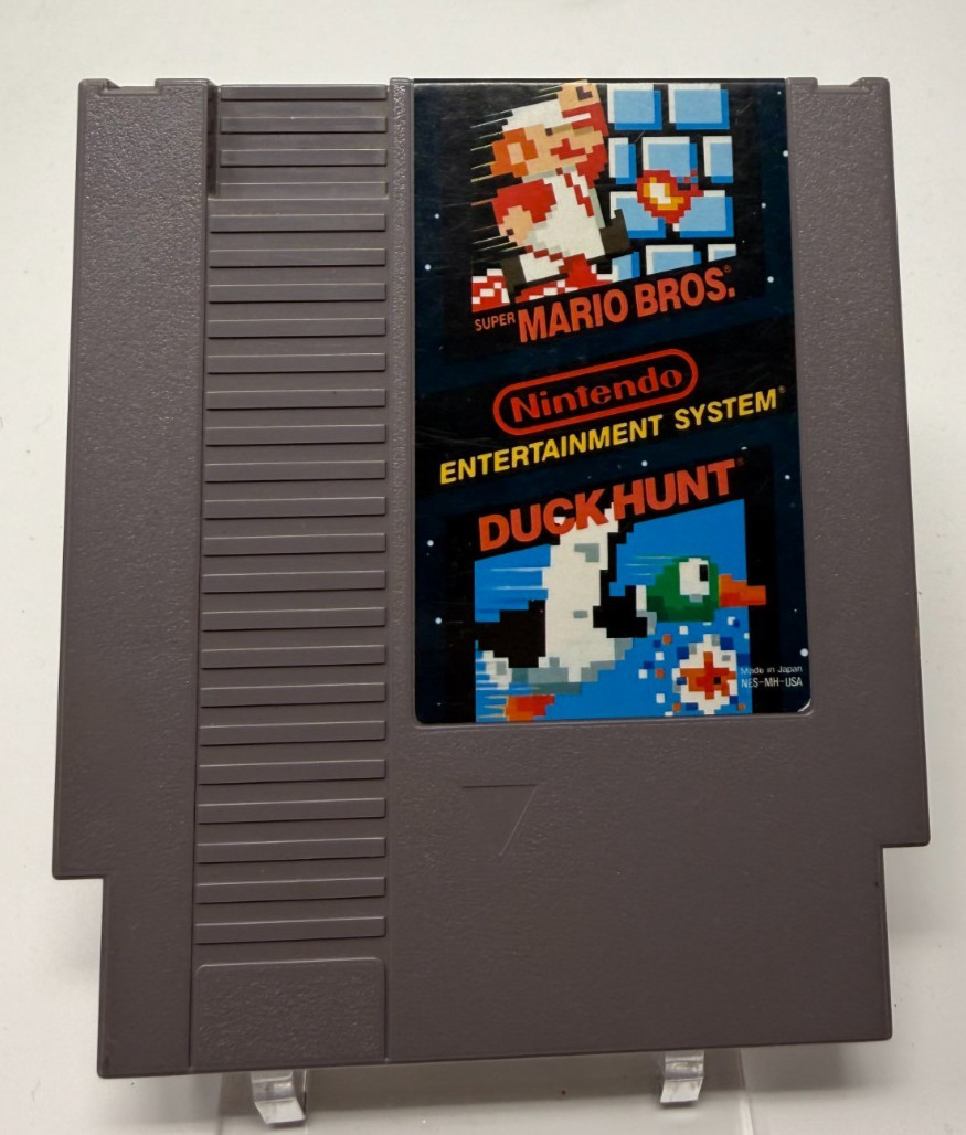 Super mario bros and duck hunt NES Loose Tested Working