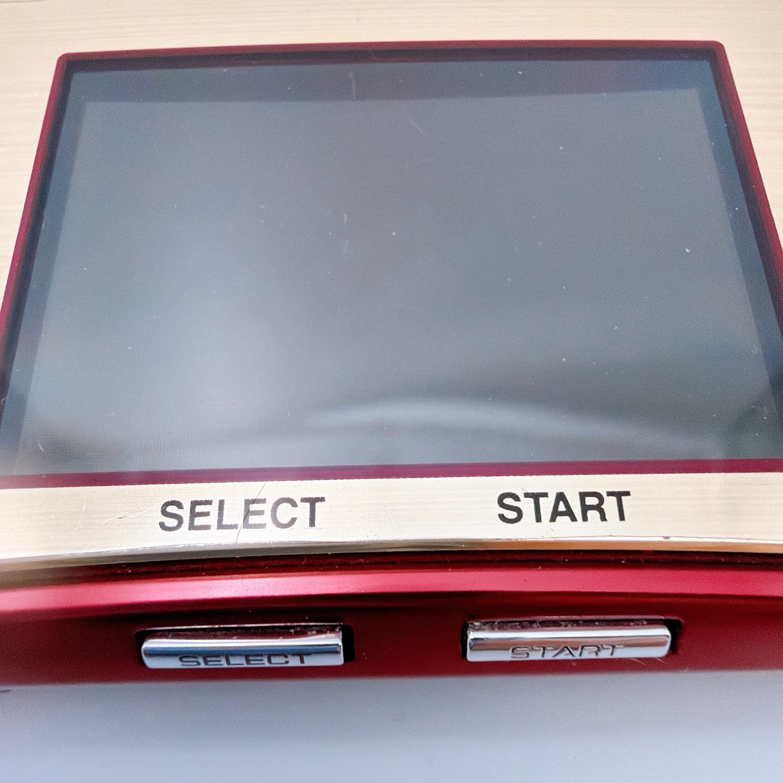 Nintendo Game Boy Micro Famicom 20th Anniversary Mario Red Gold Tested Japan