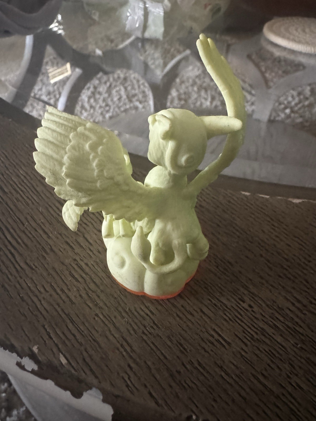 Skylanders Giants Sonic Boom Glow in the Dark GITD Figure Orange Base Activision