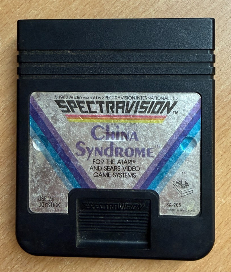 ATARI 2600 – CHINA SYNDROME – SPECTRAVISION ** FREE POST AUS **