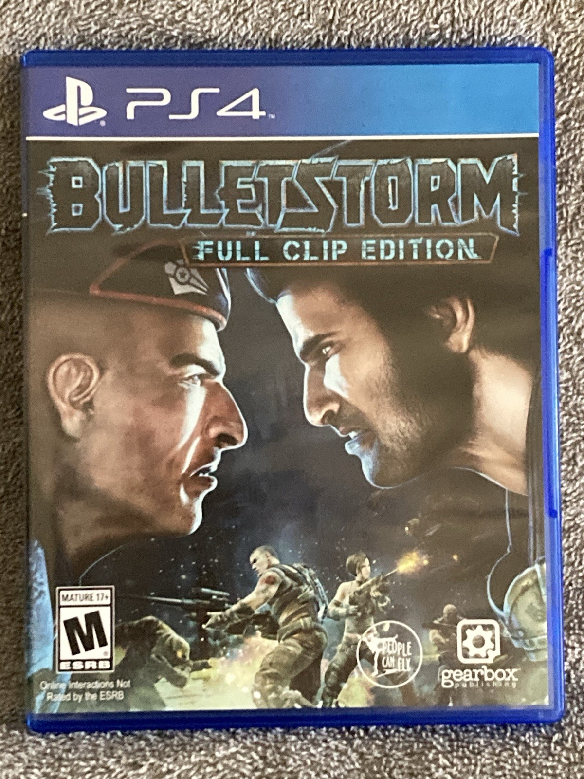 Bulletstorm: Full Clip Edition PS4 COMPLETE With Insert–Play As Duke Nukem