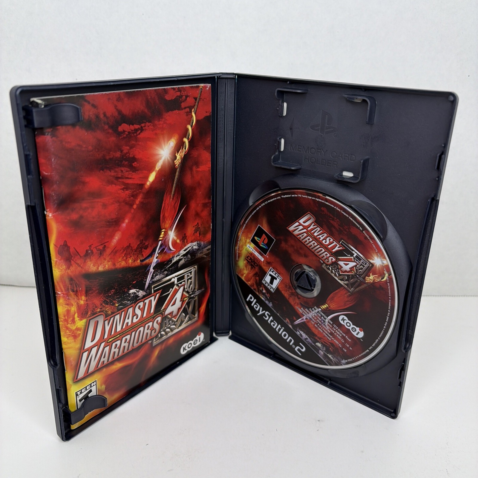 Dynasty Warriors 4 + Samurai Warriors PS2 Lot PlayStation 2 Complete CIB TESTED