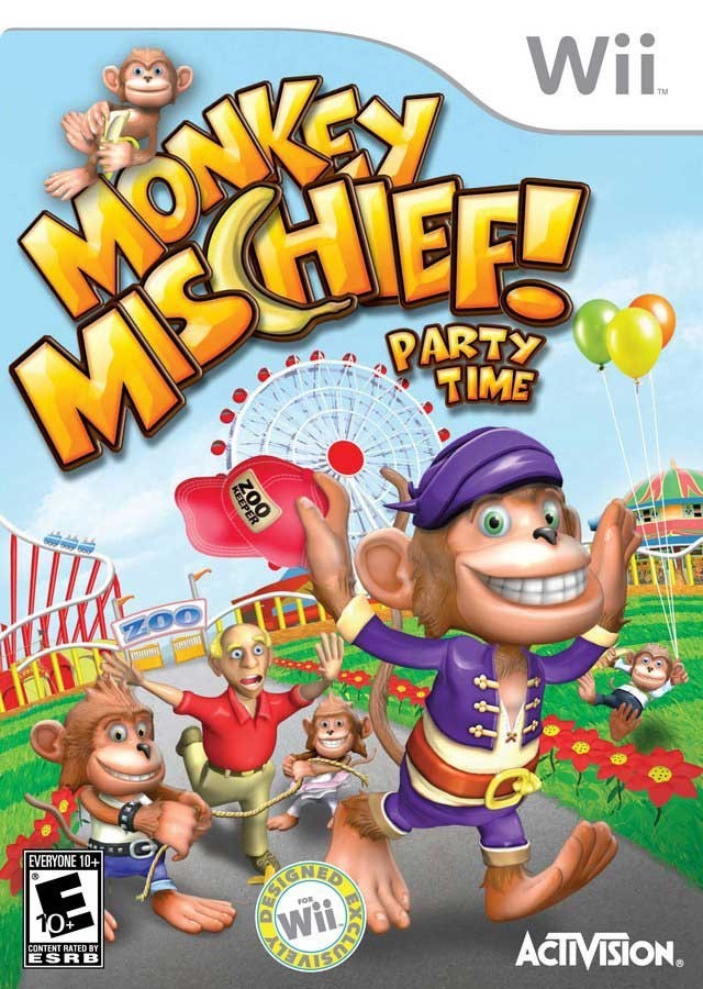 Monkey Mischief Party Time – Nintendo Wii Game