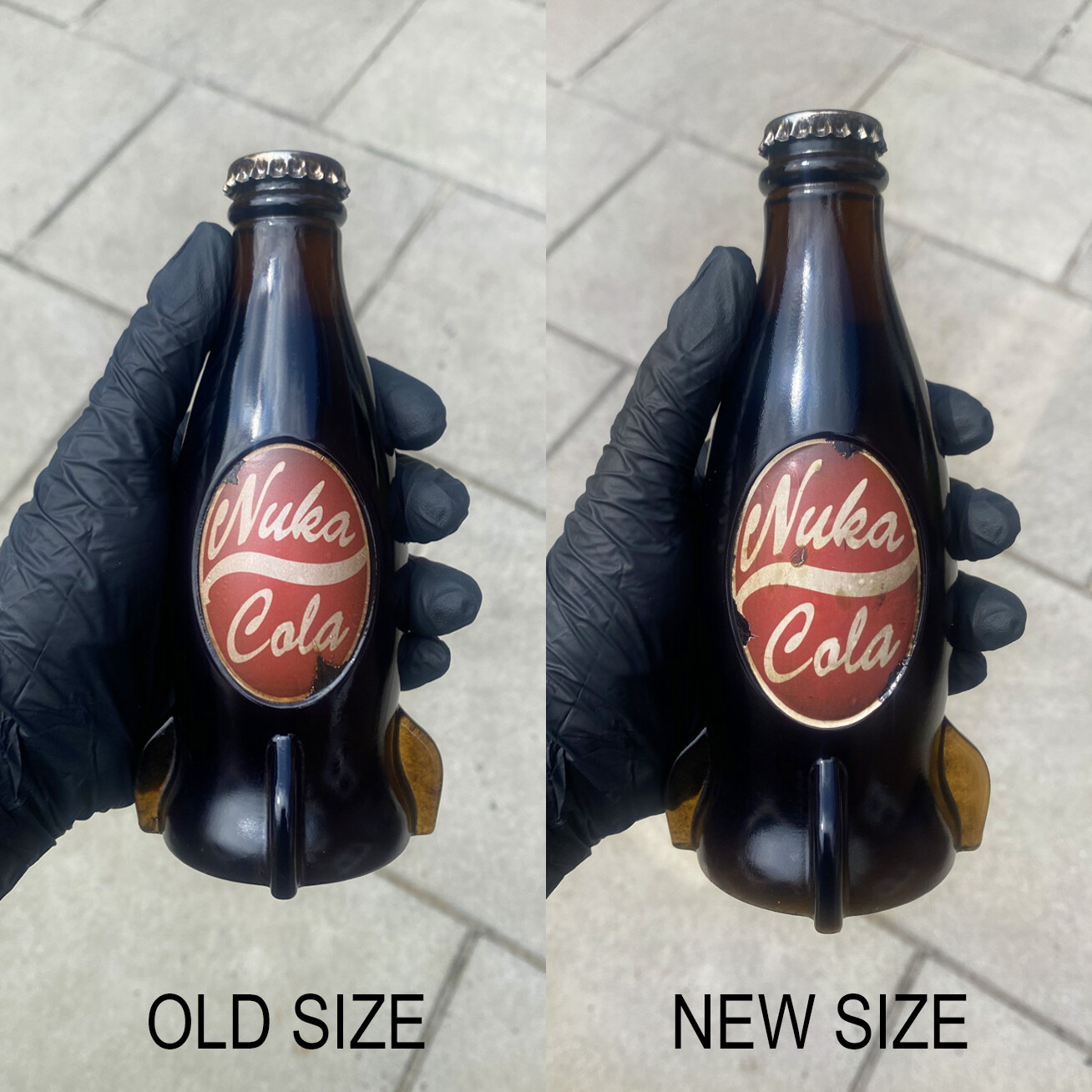 Cola Quantum Cherry Dark Quartz Rocket Bottles Game Props – NEW BIGGER SIZE
