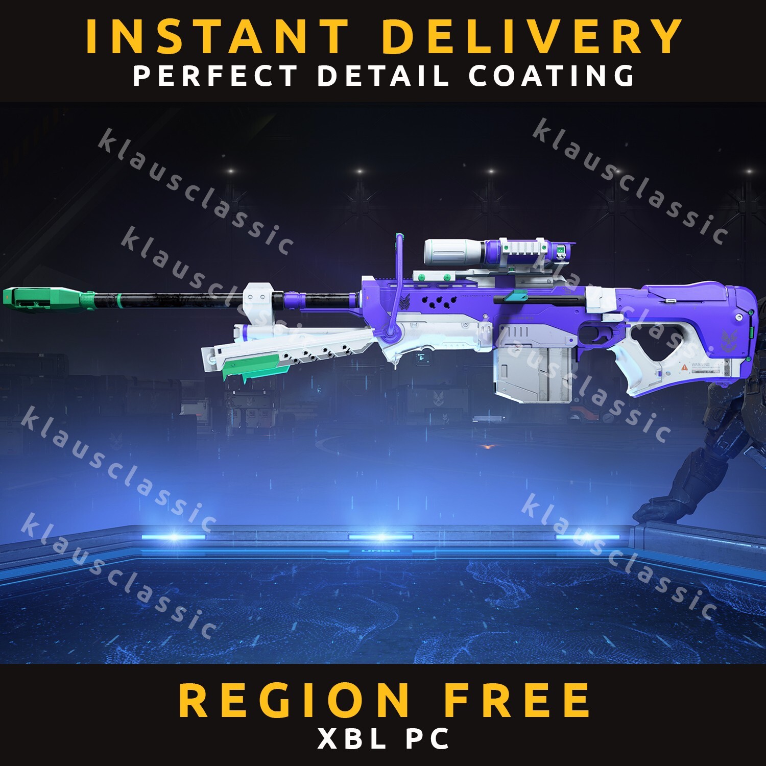 Halo Infinite: Perfect Detail MA40 Assault Weapon Coating | WCT Skin | Global