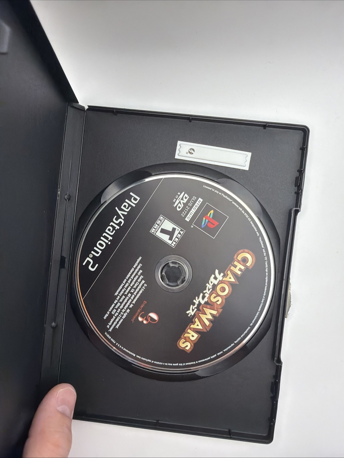 Chaos Wars (Sony PlayStation 2 PS2, 2008) No Manual Extremely Clean Disc Tested
