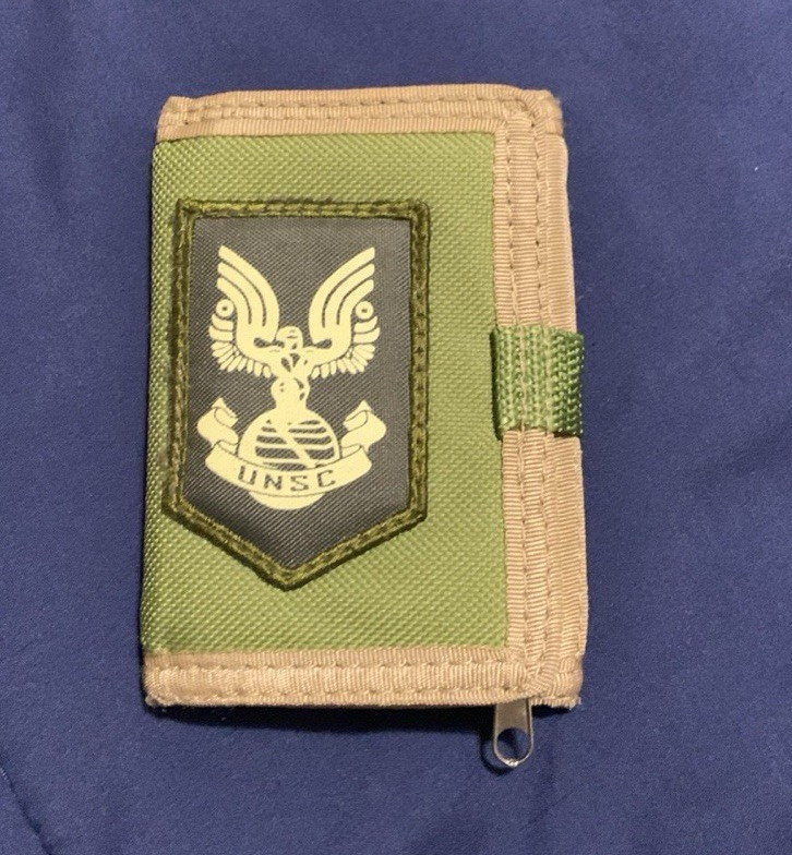 Extremely Rare Official Bungie Halo Reach UNSC Tri-Fold Wallet / Bonus Content