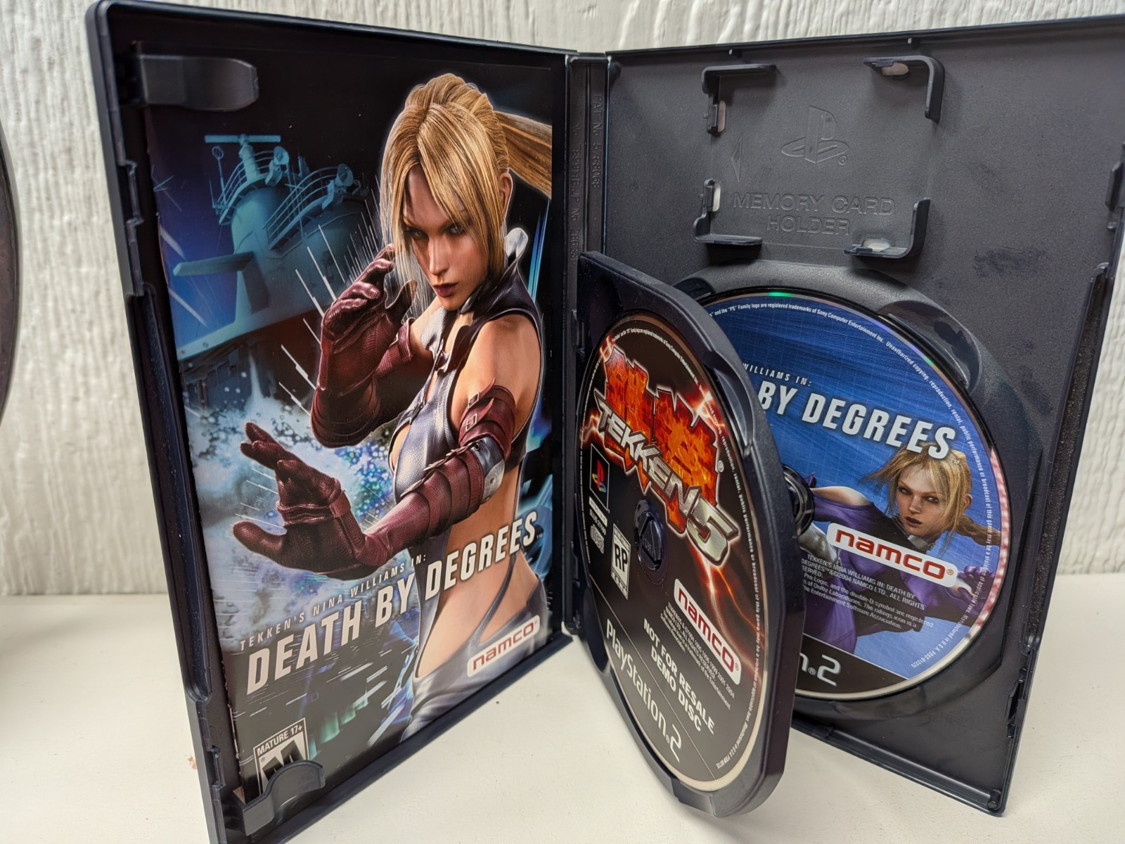 Death by Degrees PlayStation 2 PS2 CIB Complete With Tekken 5 Demo And Manual