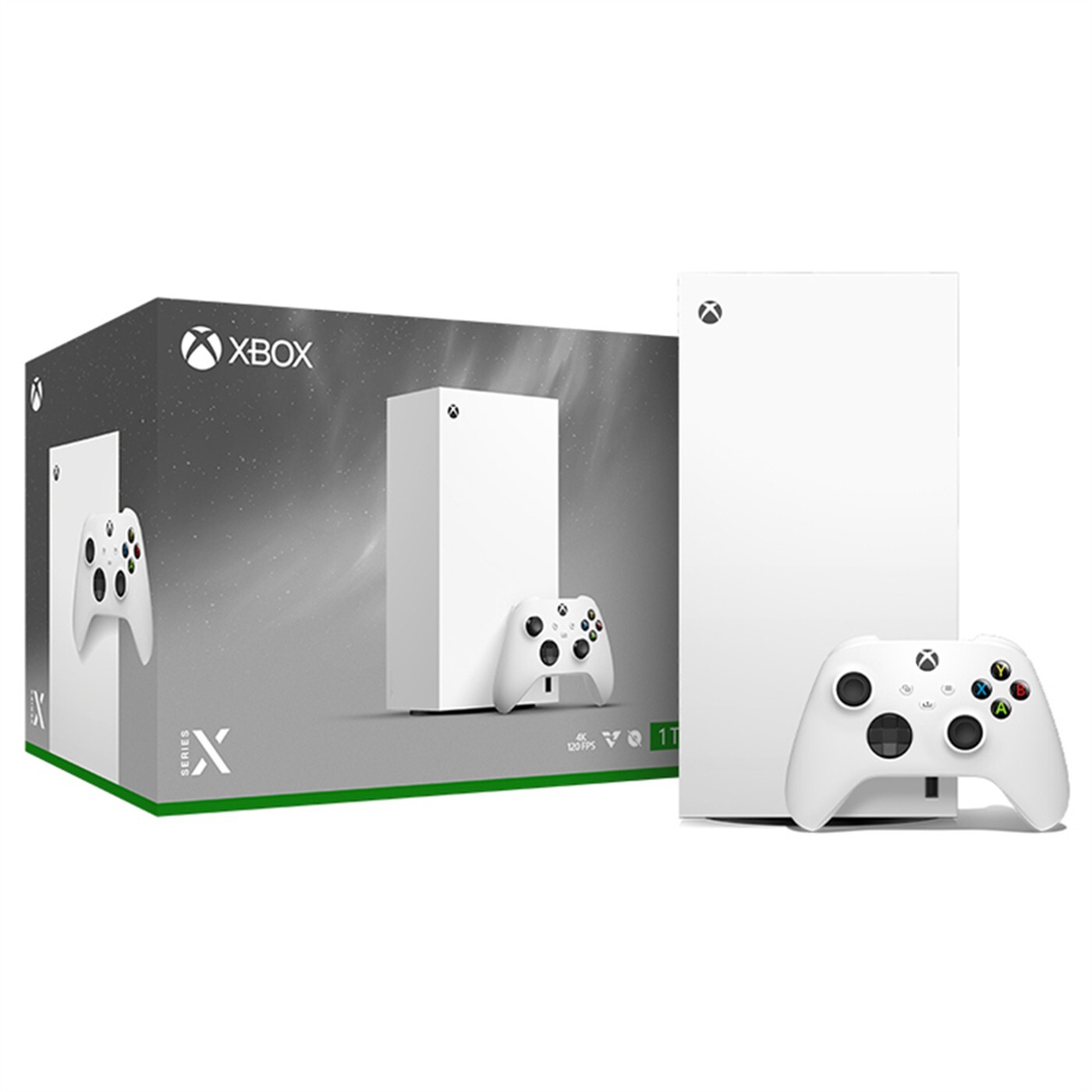 Microsoft Xbox Series X 1TB SSD Video Game Console – White