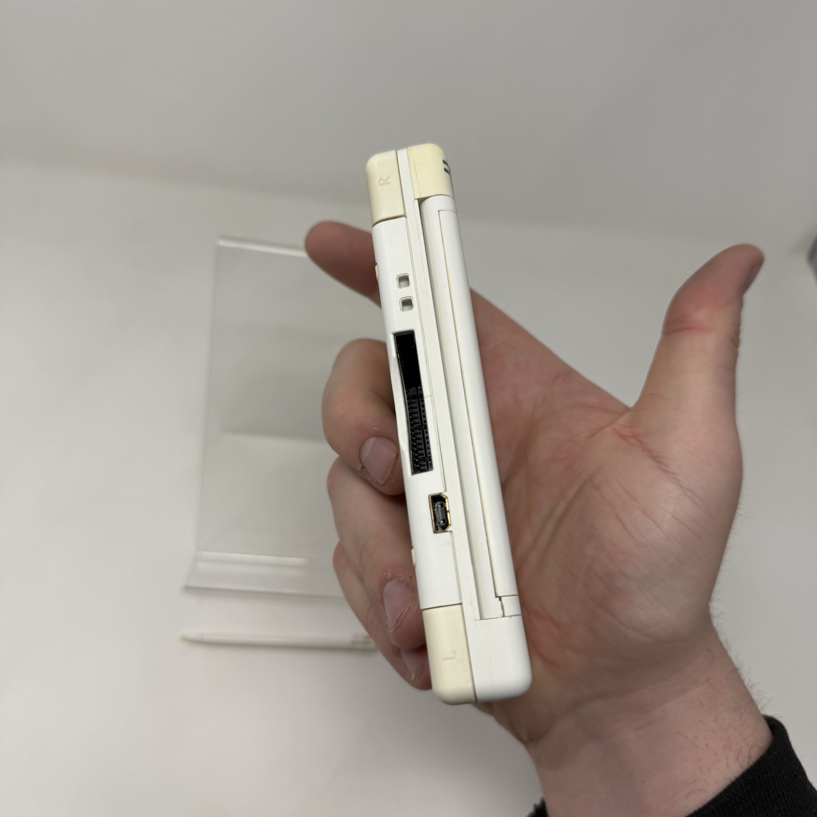 Nintendo DS Lite Handheld Console – White w/ Stylus Tested and Working