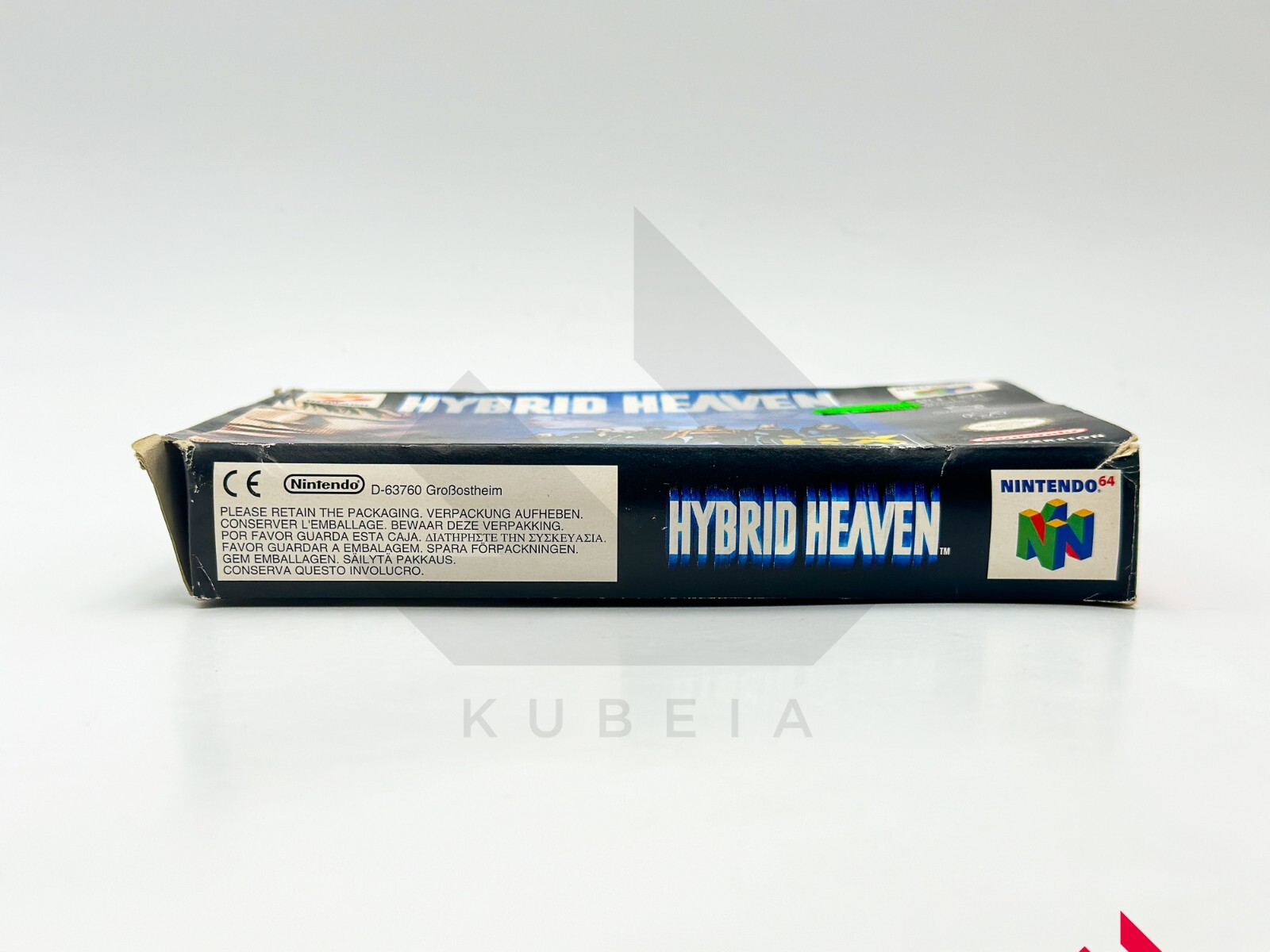 HYBRID HEAVEN – PAL BOXED ORIGINAL ENG EUR NINTENDO 64 N64 GIFT IDEA KONAMI