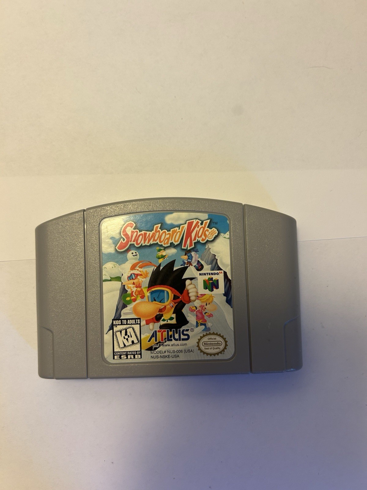 (RARE) Snowboard Kids ATLUS Nintendo 64 Sports Multiplayer NTSC-U/C Cartridge