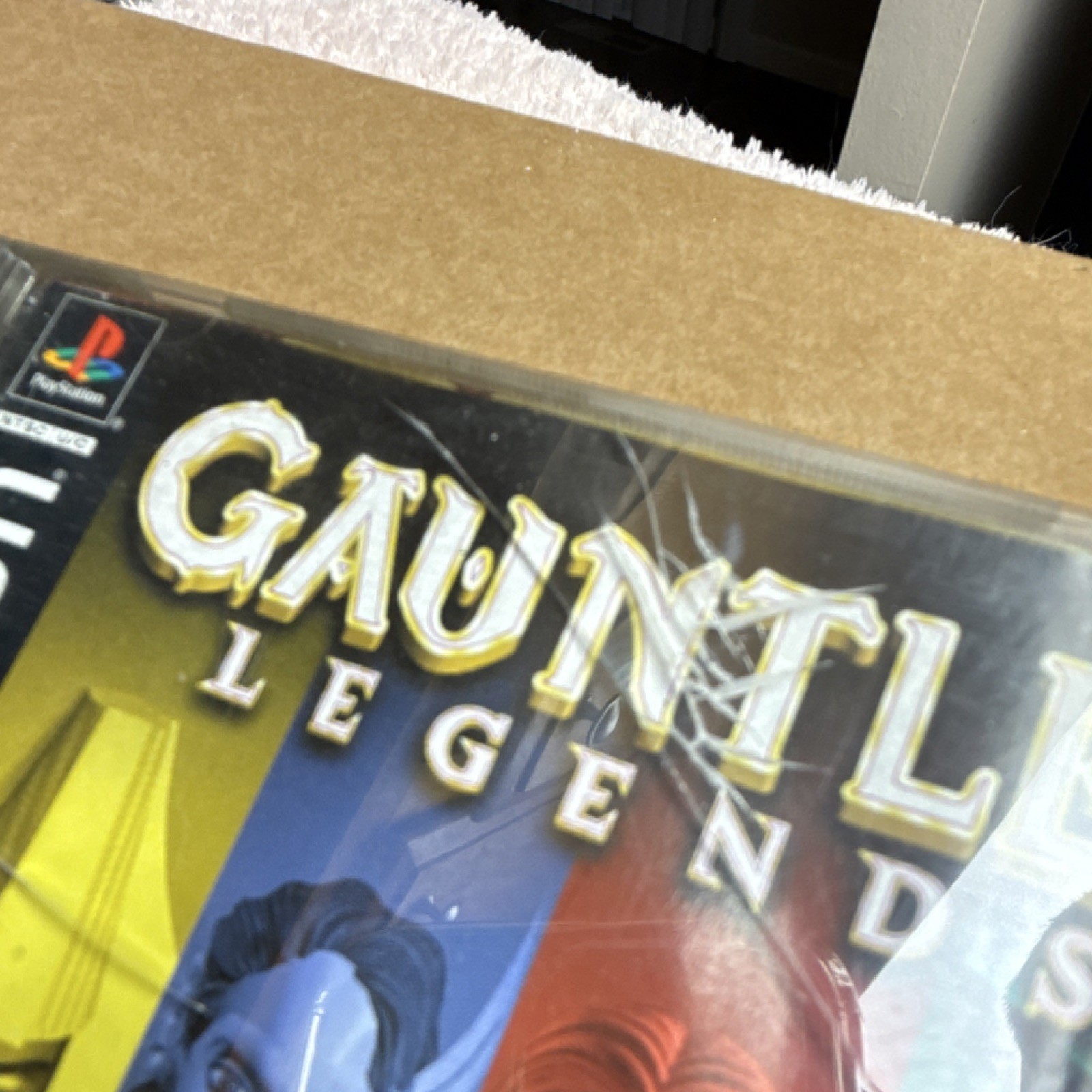 Midway Gauntlet Legends PlayStation CD Jewel Case with Original Box Art