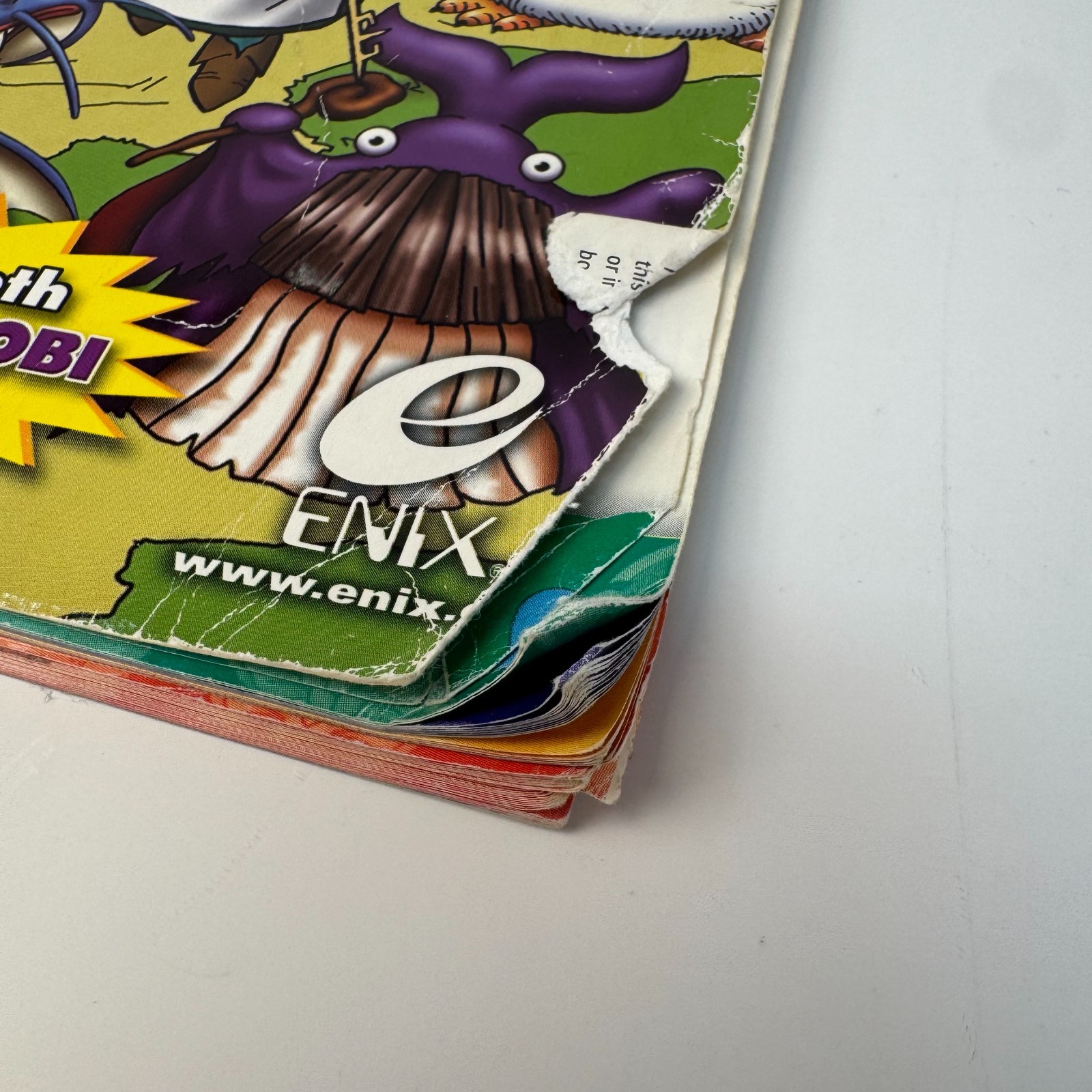 Bad Condition: Prima Dragon Warrior Monsters 2 Game Boy Color GBC Strategy Guide