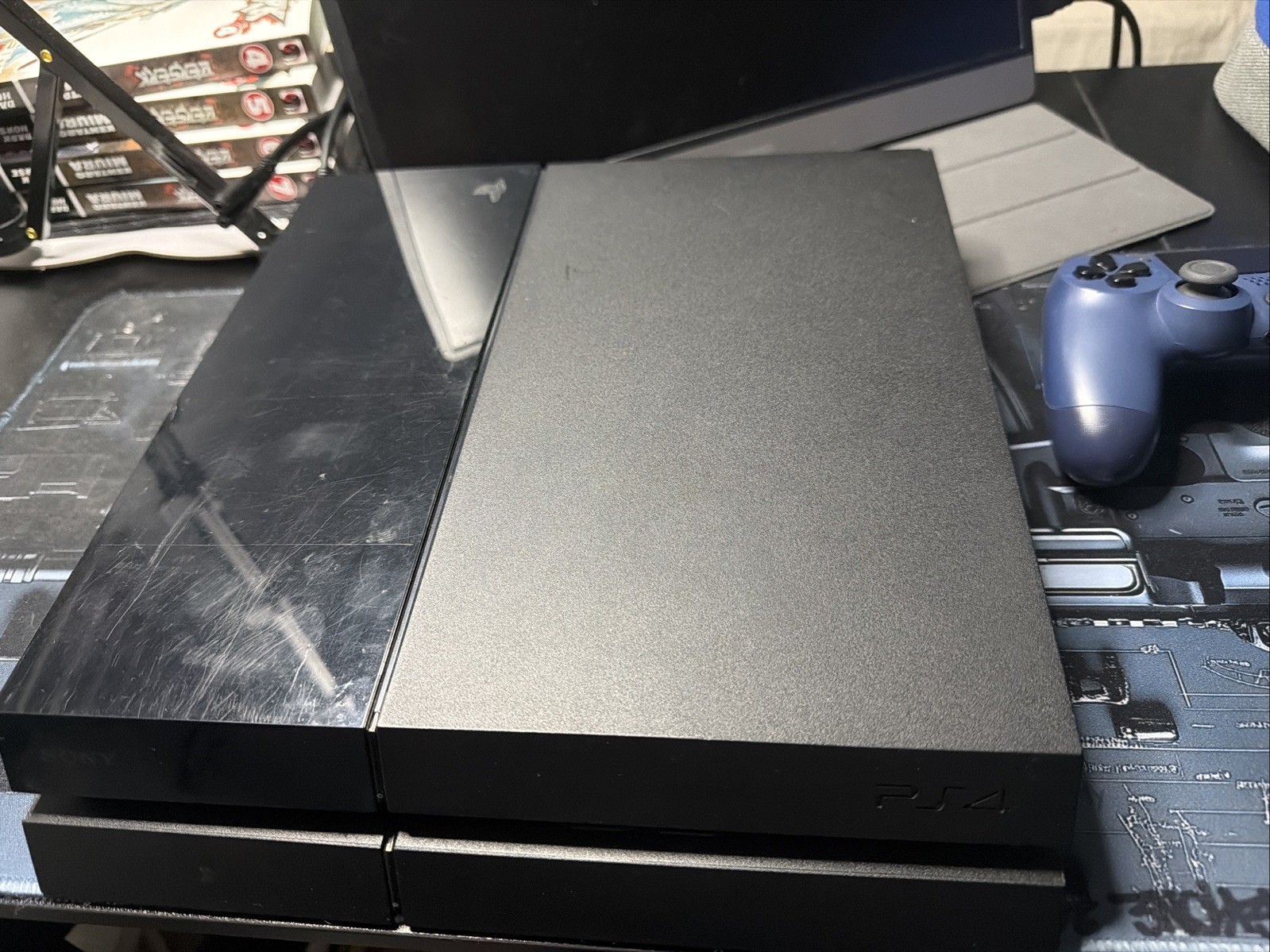 Sony PlayStation 4 Original Black (500GB) Controller,Cables & 7 Games Included!