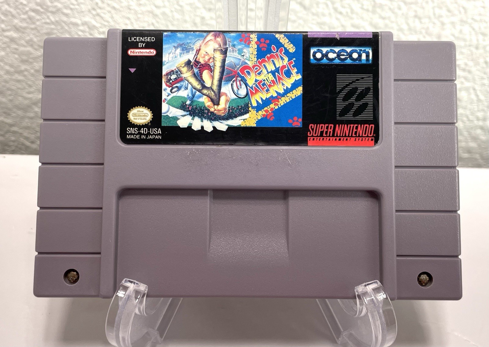 Dennis The Menace Super Nintendo SNES Video Game Cartridge Only