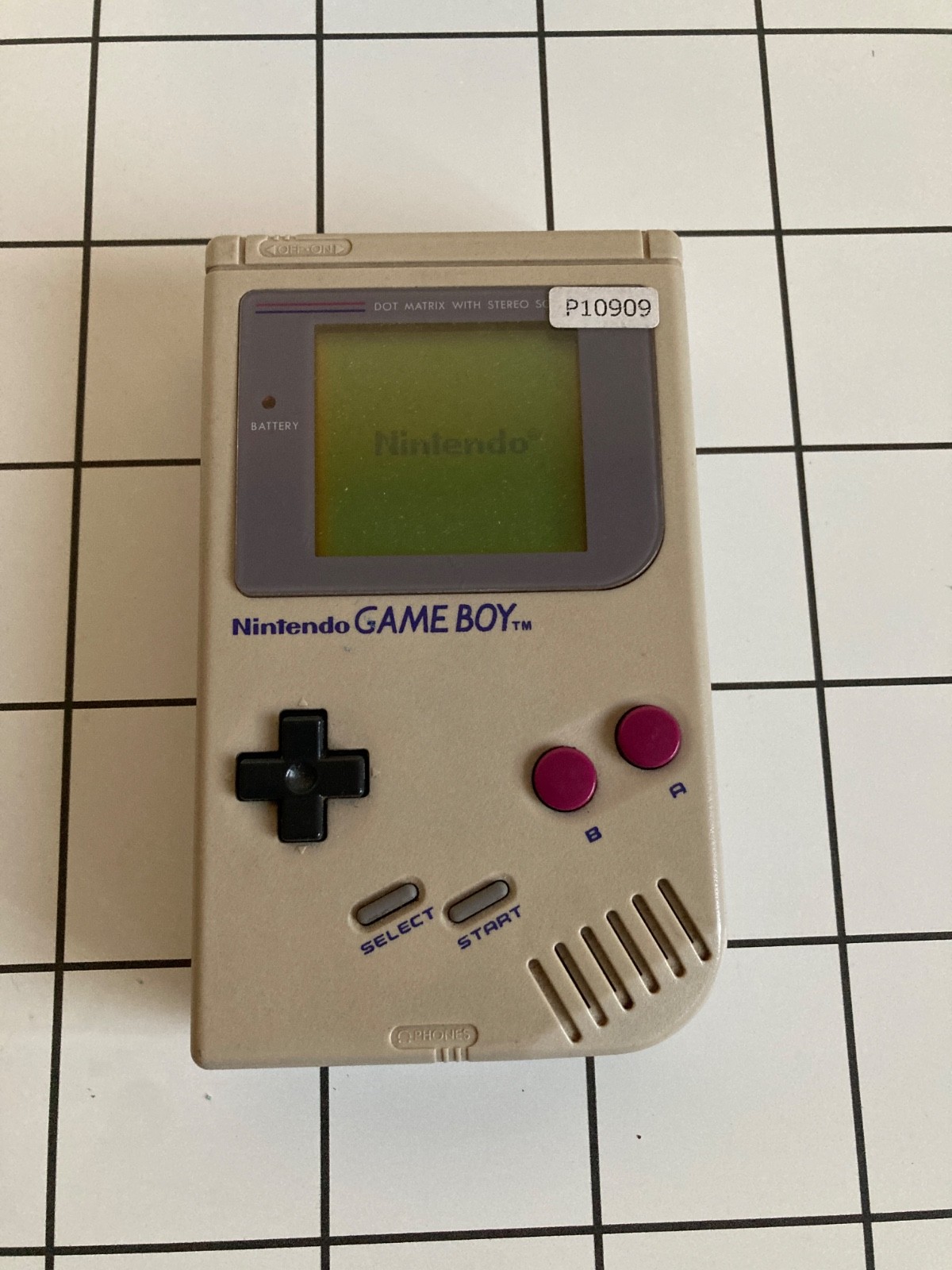Nintendo Game Boy Original DMG-01 Bundle with IPS Screen Mod Kit + Game + More