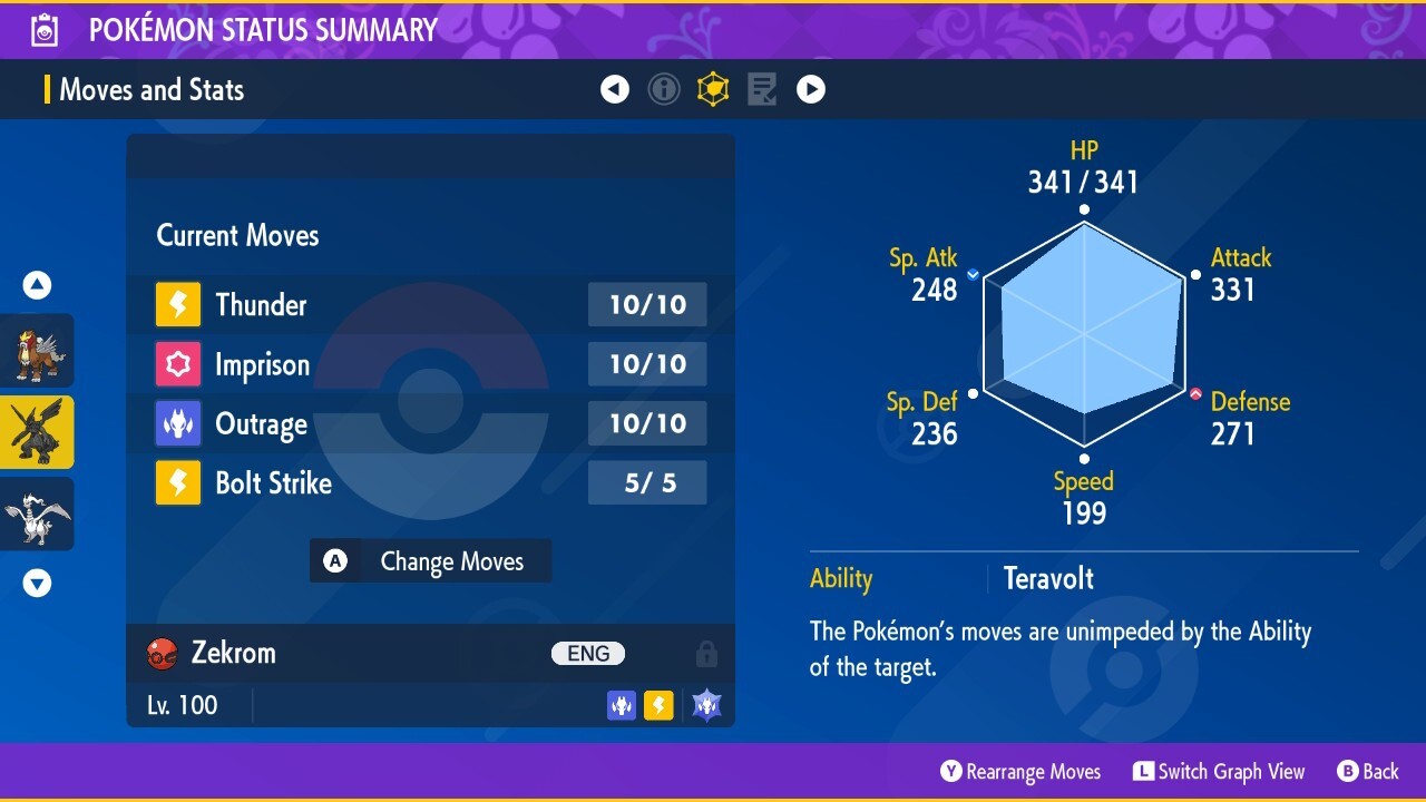 Zekrom Event 💜 American 2018 Legends 💜 Pokémon Scarlet & Violet
