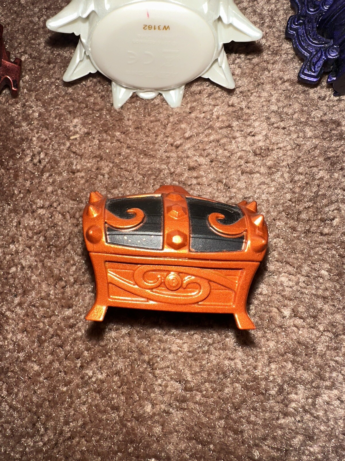 3 Skylanders Imaginators Creation Crystals White Purple Red 1 Treasure Chest