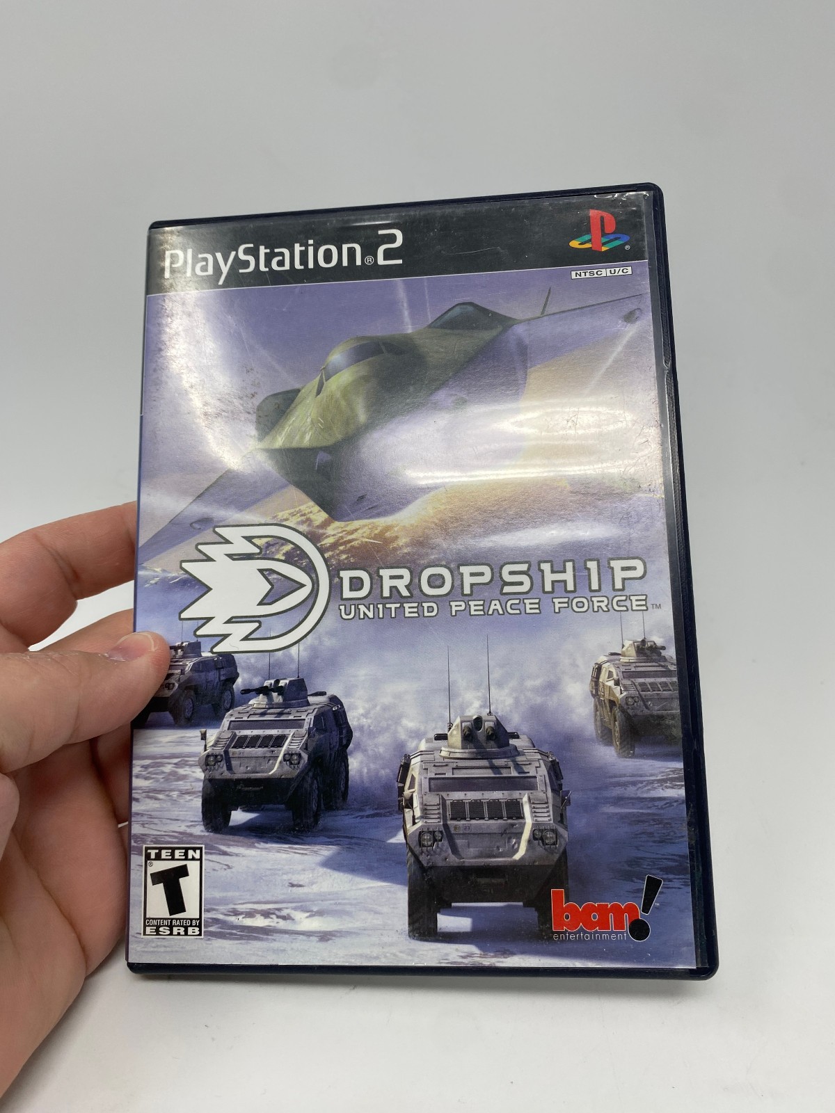 Dropship United Peace Force PS2 (Sony PlayStation 2, 2002) CIB w/ Manual TESTED