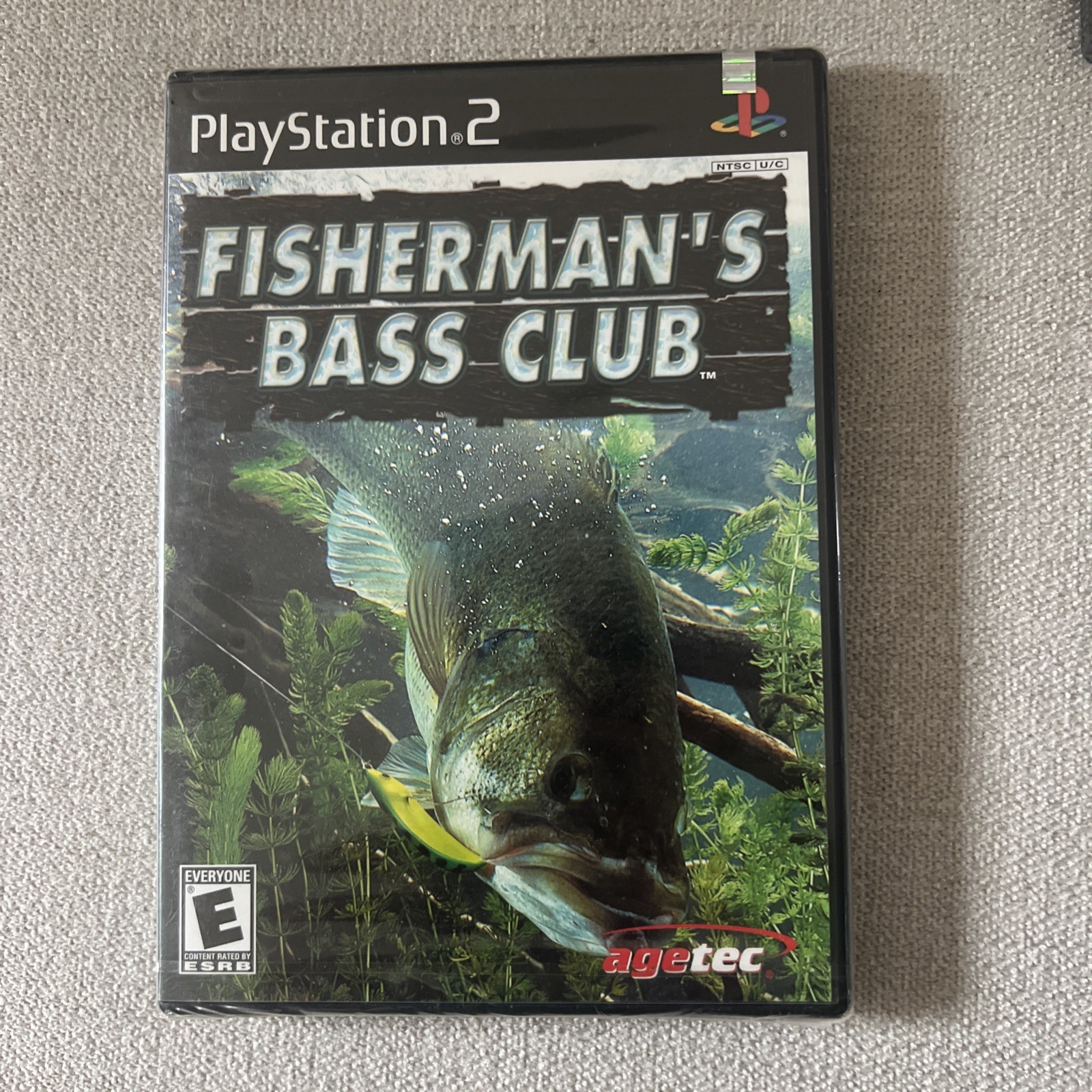 Sony PlayStation 2 Video Game LOT of 2 – Fisherman’s Bass Club Hot Shots Golf 3