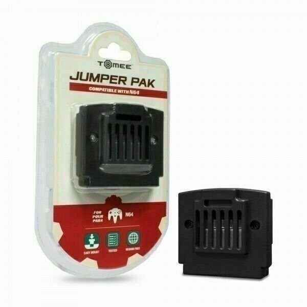 Lot of 2 New Jumper Paks for Nintendo 64 – N64 Console RAM Packs With Tools!