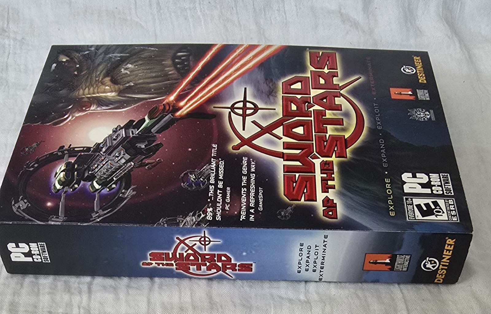 Sword of the Stars PC CD ROM 2006 w/ Manual, Product Key Included New Sealed