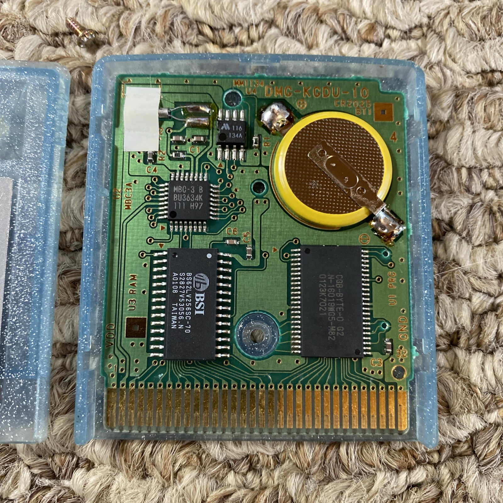 Pokémon: Crystal GBC (Game Boy Color, 2001) *New Battery* Authentic & Saves