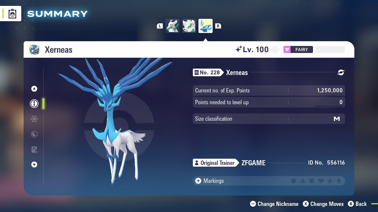 ✨6IV SHINY Xerneas + EVS 🚀 POKEMON LEGENDS ZA ✨Online delivery⚡