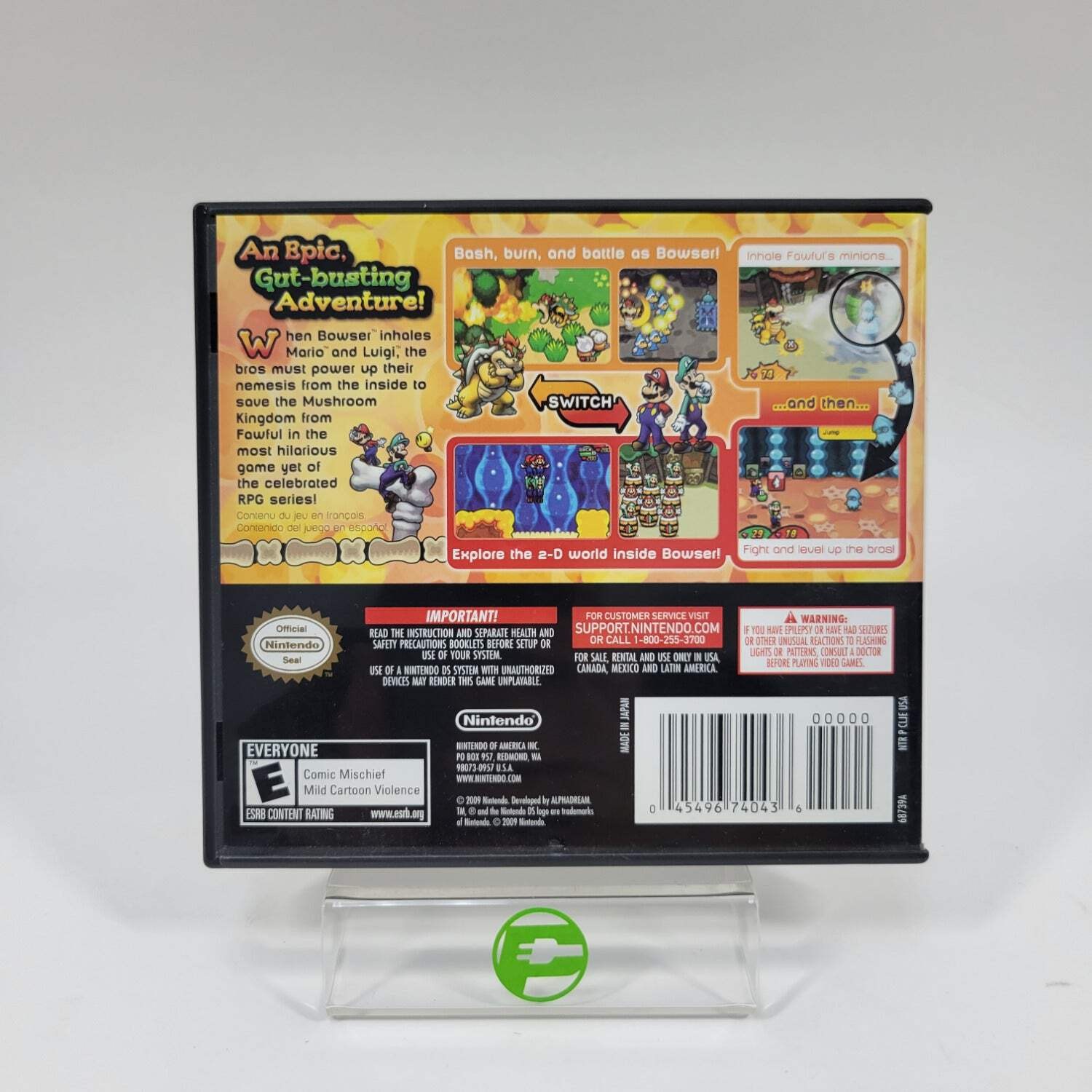 Mario & Luigi: Bowser’s Inside Story (Nintendo DS, 2009)