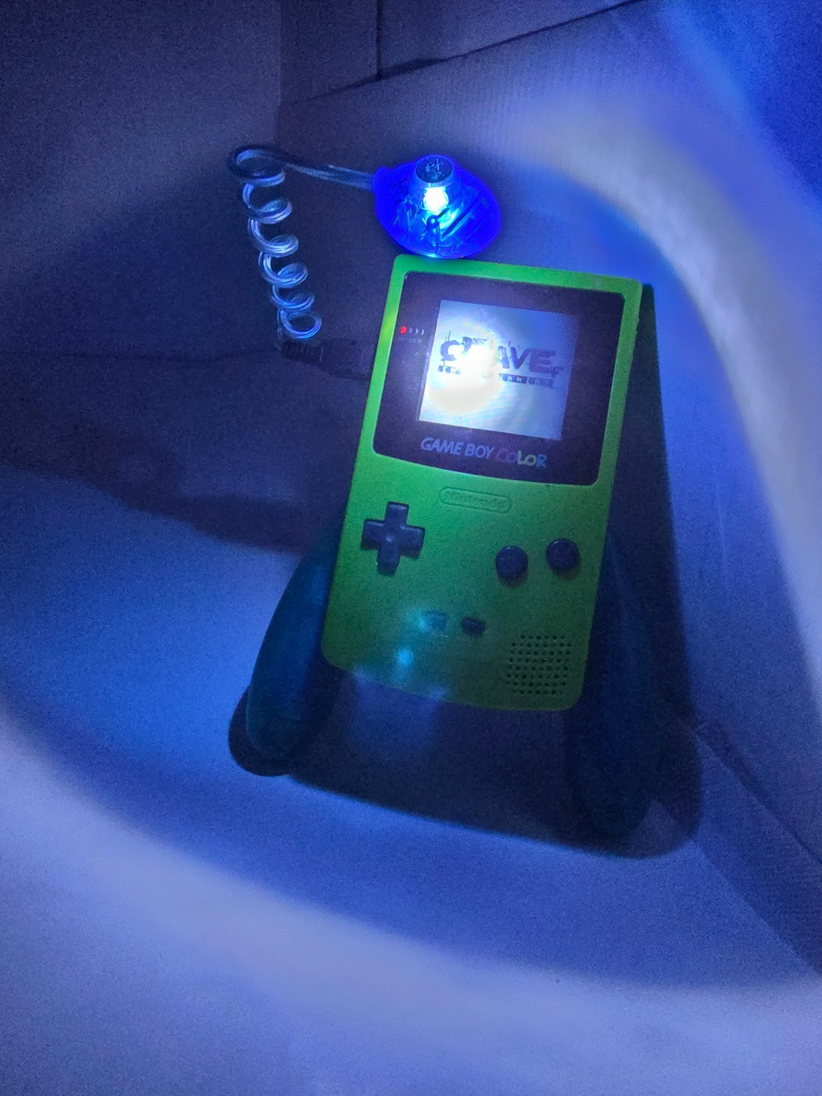 NEW Super Bright LED Snake Worm Light for GameBoy Color No Batteries Required BL