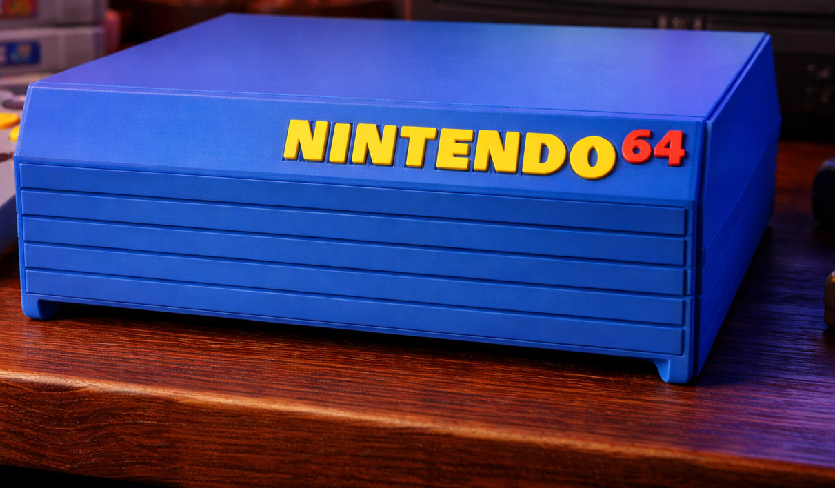 Nintendo 64 Cartridge Storage – Holds 18 N64 Games